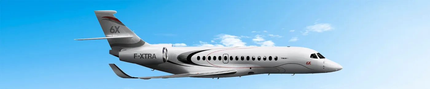 Dassault Falcon 6X - private jet charter
