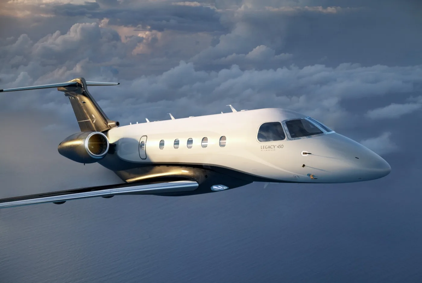 Embraer Legacy 450 - private jet charter