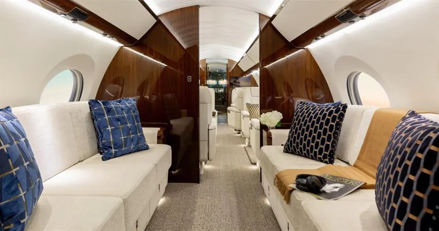 Gulfstream G650 - private jet charter