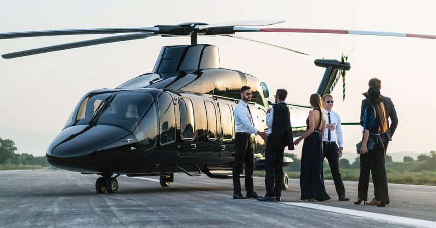Helicopter transfers
